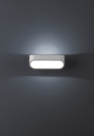 Helestra wandlamp Onno led, mat wit-wit