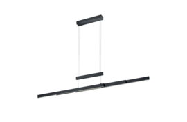 Trio lighting hanglamp Trajan led, zwart