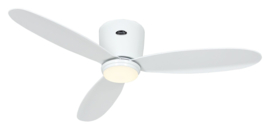 Casafan ECO PLANO II 112 plafondventilator, wit, wifi met verlichting