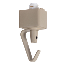 Lucide TRACK Hanglampadapter - 1-fase Railsysteem / Railverlichting - taupe