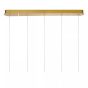 Lucide hanglamp Cintra, 5-lichts transparant