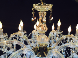 Light trend hanglamp Maria Theresa Chandelier, 28- lichts chroom