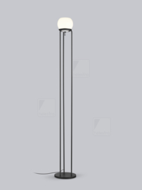 Helestra vloerlamp Bono led, mat zwart