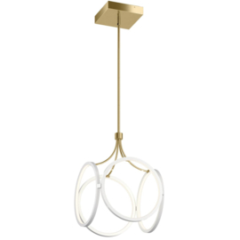 Elstead lighting hanglamp Ciri led, gold