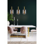 Lucide hanglamp Joanet 3-lichts, rookglas