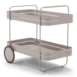 Spinder design GIN & TROLLEY Serveerwagen, silky taupe