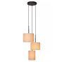 Lucide hanglamp Maya, 3-lichts beige