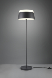 Trio lighting vloerlamp Baroness, zwart