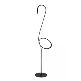 Lucide vloerlamp Flamingo led, zwart