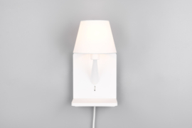 Trio lighting wandlamp Comfort, wit incl. usb