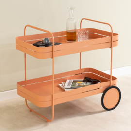 Spinder design GIN & TROLLEY Serveerwagen, clay terra