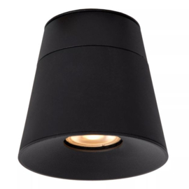 Lucide plafondspot Trigono led, zwart incl led