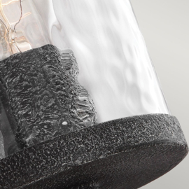 Elstead Lighting wandlamp Angelo, met smoke glas