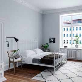 By Rydéns wandlamp Yukon, zwart incl. licht bron