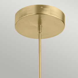 Elstead lighting hanglamp Calters led, gold 35,3 cm