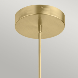 Hanglamp Calters led, gold 35,3 cm