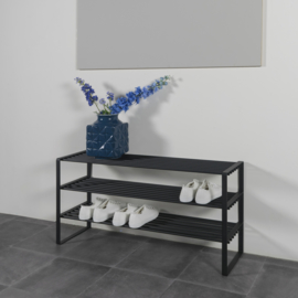 Spinder design Schoenenrek Rex SR 2, zwart 100 cm
