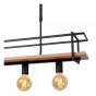 Lucide hanglamp Milonga, 4-lichts zwart
