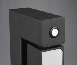 Trio lighting vloerlamp Seeker led, zwart