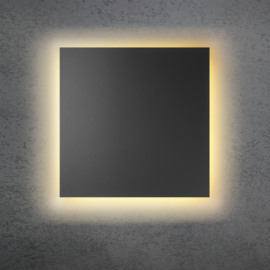 Escale plafondlamp Blade Q  open led, antraciet 59 cm