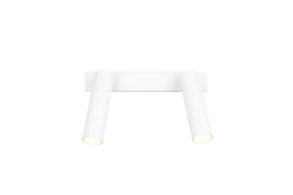 Trio lighting plafondspot  Ambala led, 2-lichts wit incl. switch dimmer