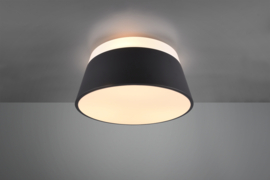 Trio lighting plafondlamp Baroness, zwart
