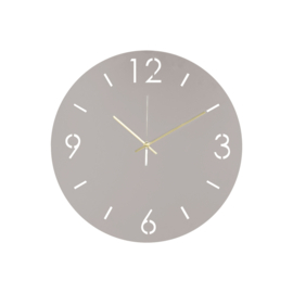 Spinder design TIME Ø 40 Klok, silky taupe