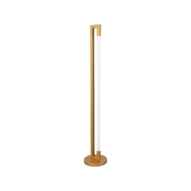 Label 51 vloerlamp Futuro led, antiek goud