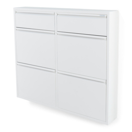 Spinder design Schoenenkast Billy 6, wit