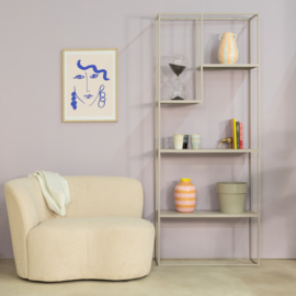 Spinder design Canvas wandrek model B, silky taupe