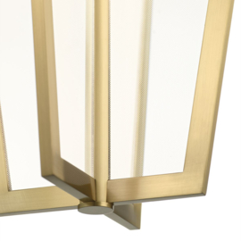 Elstead lighting hanglamp Calters led, gold 52,8 cm