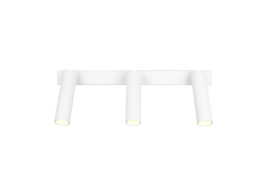 Trio lighting plafondspot  Ambala led, 3-lichts wit incl. switch dimmer