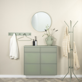 Spinder design Schoenenkast Billy 6, dusty green