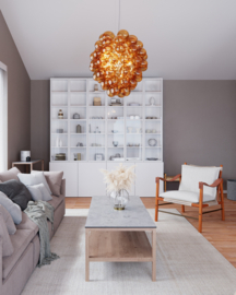 By Rydéns hanglamp Deluxe Brandy, cognac
