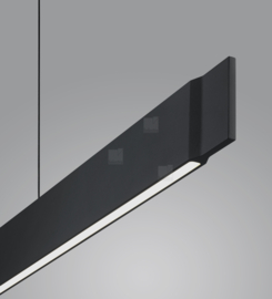 Helestra  hanglamp Vana led easy lift, zwart