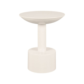 Label 51 Bijzettafel Rif,  creme metaal 40 cm