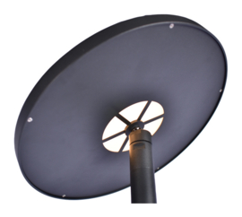 Freelight vloerlamp Stanza led, 2-lichts zwart incl. touchdimmer