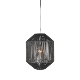 Label 51 hanglamp Ibiza Cilinder, 1-Lichts zwart