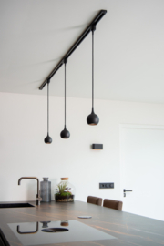 Lucide TRACK FAVORI Hanglamp - 1-fase Railsysteem / Railverlichting - zwart