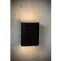 Lucide wandlamp Ovalis, zwart