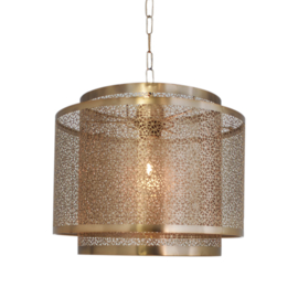 By Rydéns hanglamp Hermine, mat messing incl. licht bron
