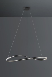 Escale hanglamp Infinity led, antraciet 105 cm