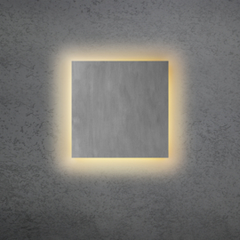 Escale plafondlamp Blade Q  open led, beton 44 cm