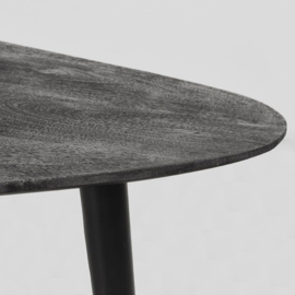 Label 51 Salontafel Rock, zwart mangohout