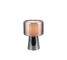 Trio-lighting  tafellamp Rocka, verchroomd