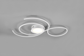 Trio lighting plafondlamp Jive led, wit incl. afstandsbediening