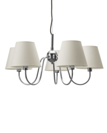 By Rydéns Lynx hanglamp chroom/wit