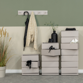Spinder design Opbergkast Joey 5, silky taupe