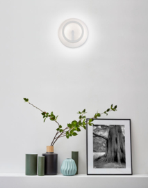 Pujol Lighting wandlamp Circular led, wit