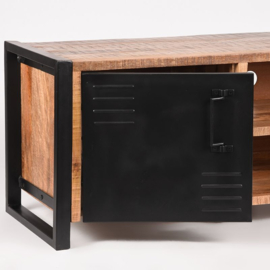 Label 51 Tv-Meubel Brussels, rough mangohout 115 cm